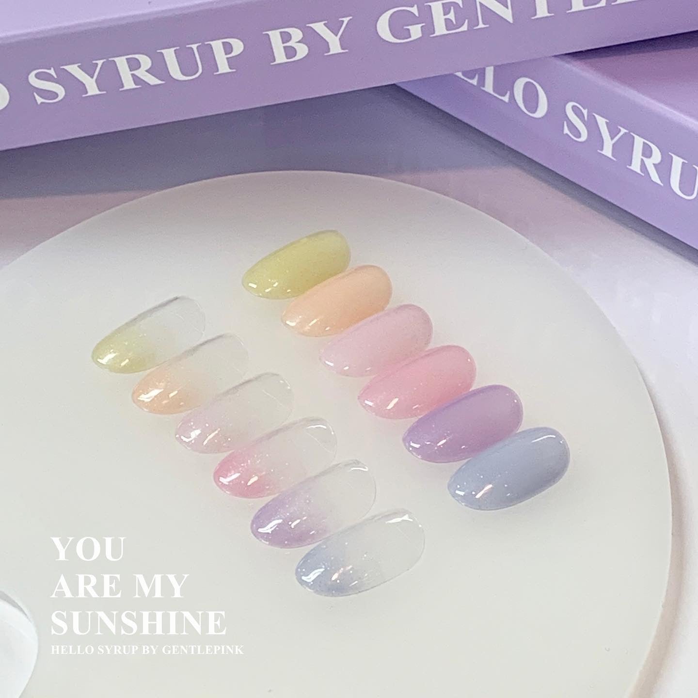 GENTLE PINK Hello Syrup - You Are My Sunshine | individual – Luna ...