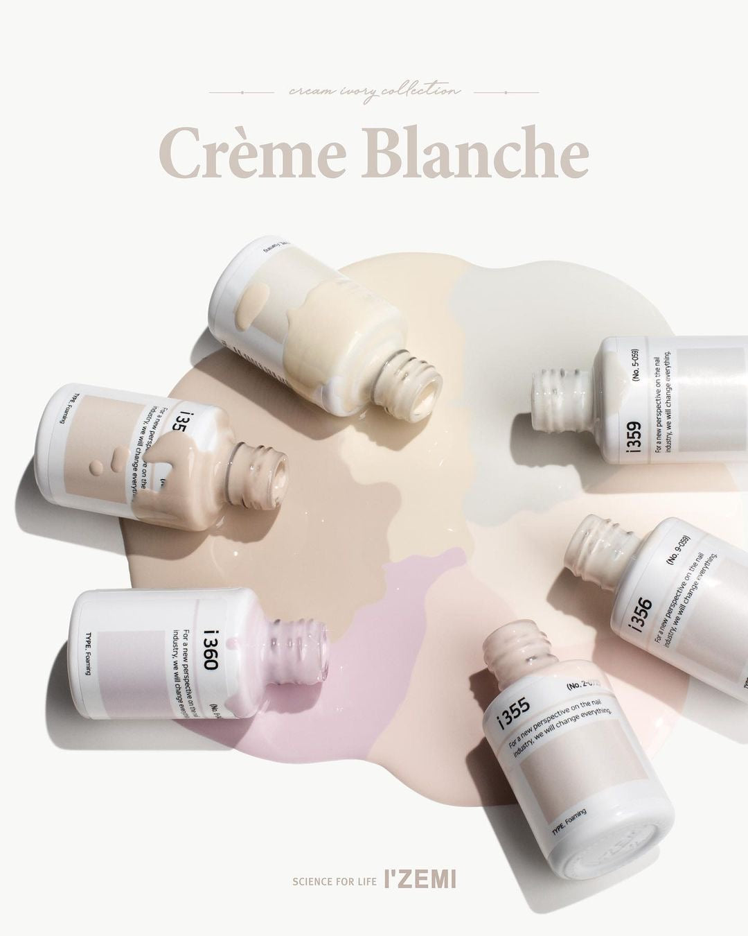 Izemi Creme Blanche collection - individual