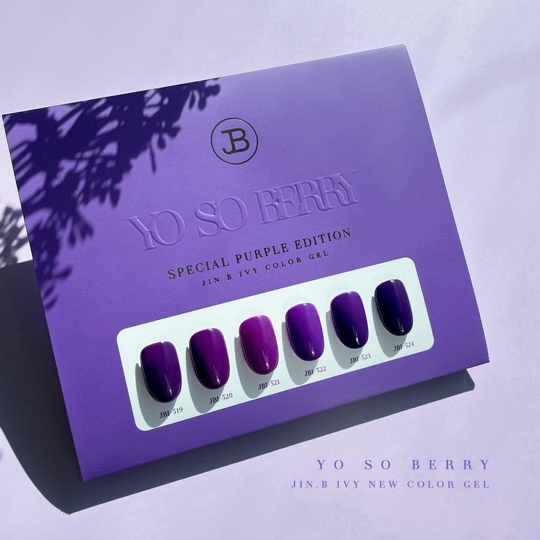Yo Berry JIN.B Yo So Berry 6pc collection – Luna Beauty Store Australia