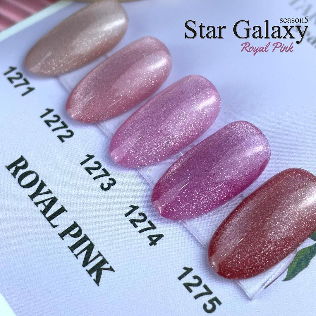 ICE GEL Star galaxy season 5 ROYAL PINK - 5pc magnetic gel collection