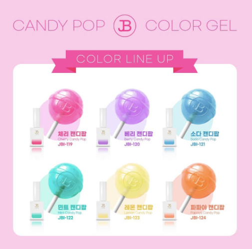 JIN.B Candy pop 6pc collection