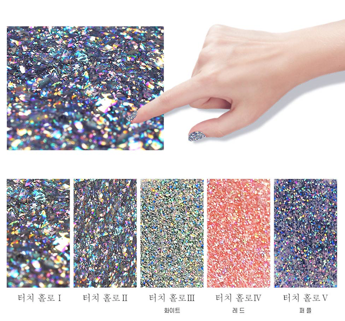 IVIT KOREA Lemore Touch Hologram - 5 colours (Touch Holographic gel)