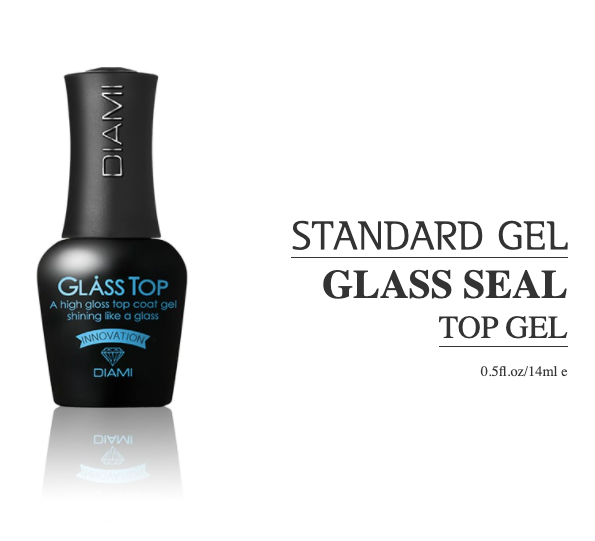 DIAMI [Glossy Top Gel] Glass Top 14ml