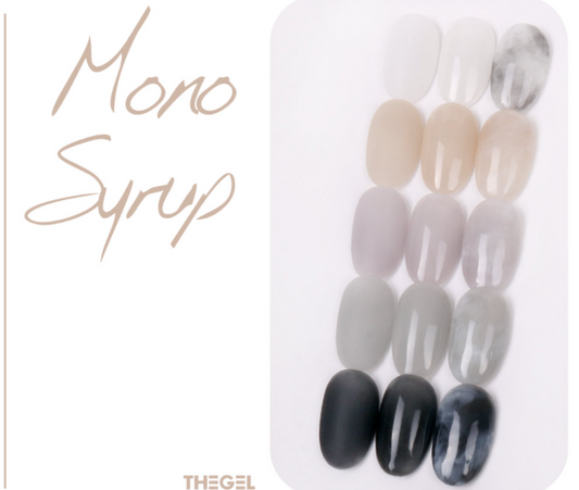 THE GEL Mono syrup collection