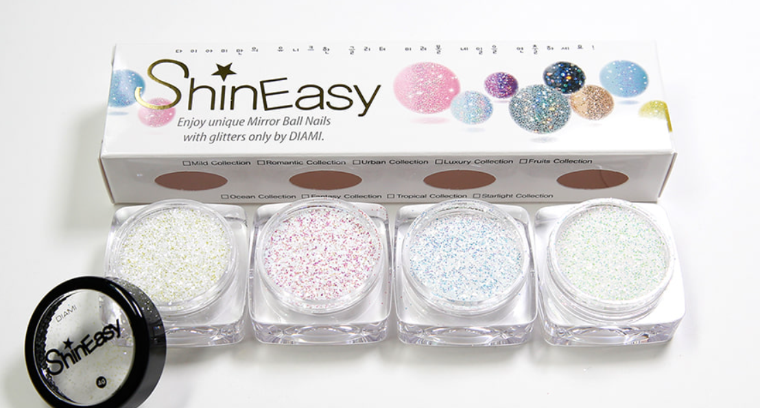 DIAMI Shine easy - SNOW FALLING 4pc glitter set