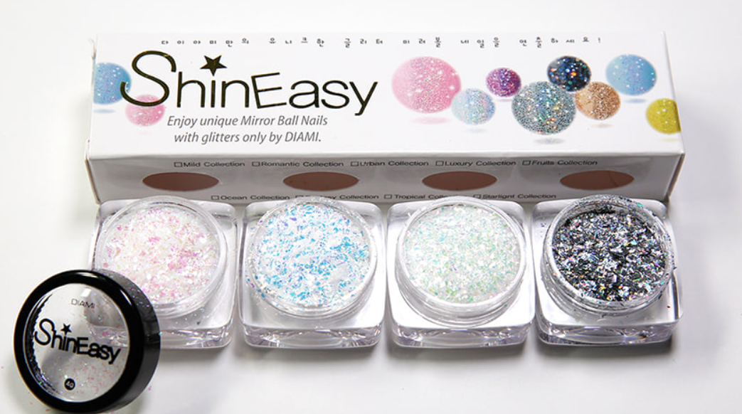 DIAMI Shine easy - OPAL BREAK 4pc glitter set