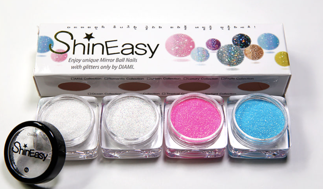 DIAMI Shine easy - ROMANTIC 4pc glitter set