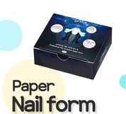 DIAMI Paper nail extension forms 100pc