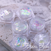 BLANC BLANC Aurora light Foil glitter 6pc set