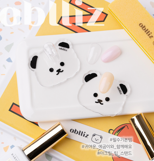 ABLLIZ Teddy nail tip stand 1pc