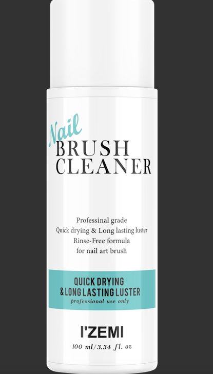 Nail brush cleaner 100ml - rinse free formula