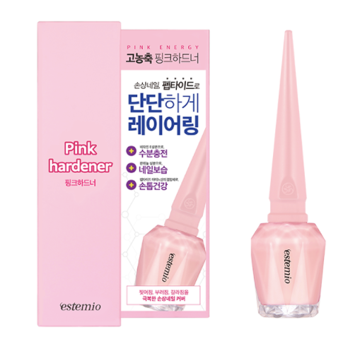 ESTEMIO Baby pink hardener - nail strengthener