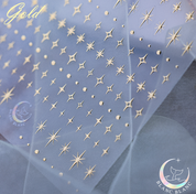 BLANC BLANC custom made Night Sky stickers - Gold