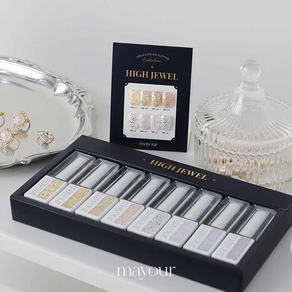 MAYOUR High Jewel 8pc glitter collection