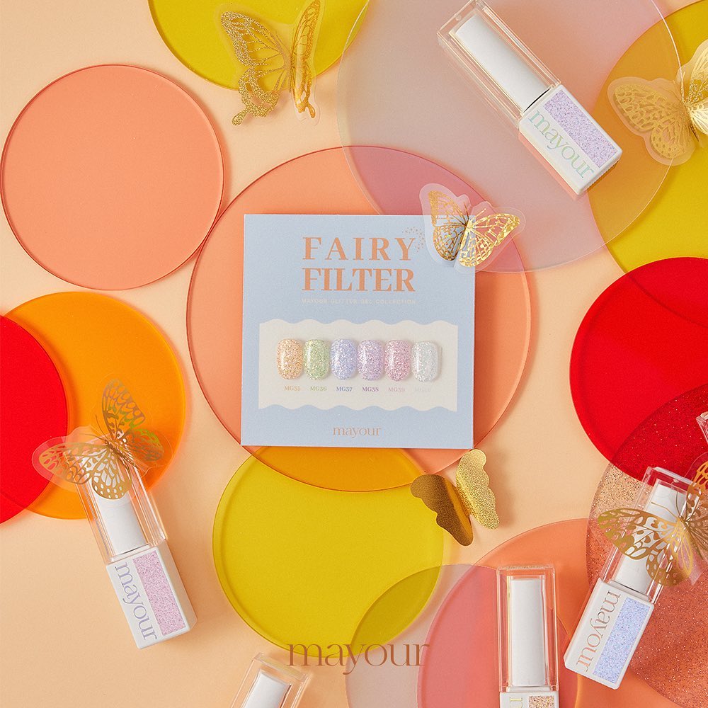 MAYOUR Fairy filter 6pc glitter collection