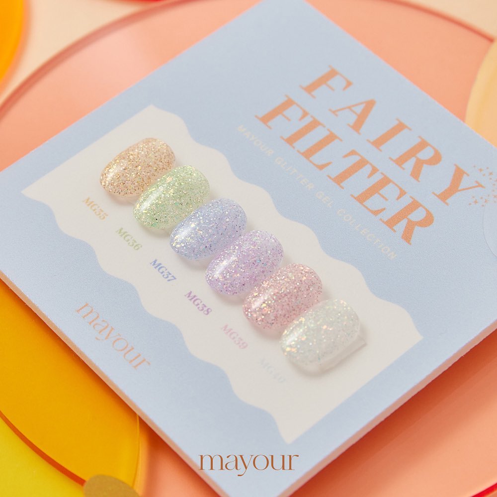 MAYOUR Fairy filter 6pc glitter collection