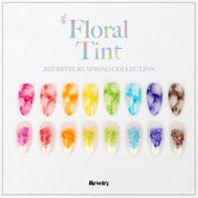 REVELRY Floral tint 8pc collection - liquid marble ink