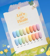 VERY GOOD NAIL Let's go picnic 8pc collection