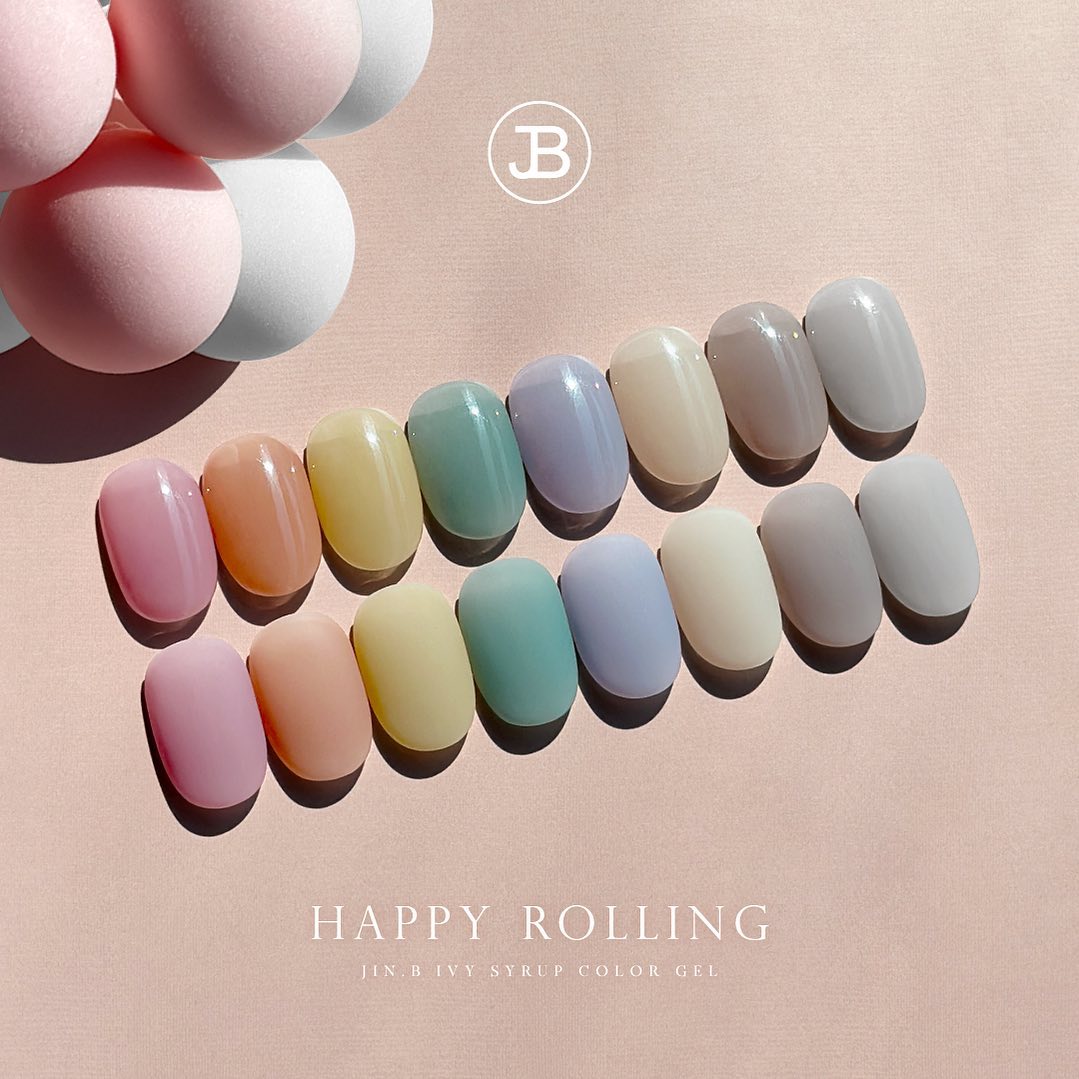 JIN.B Happy Rolling 8pc collection