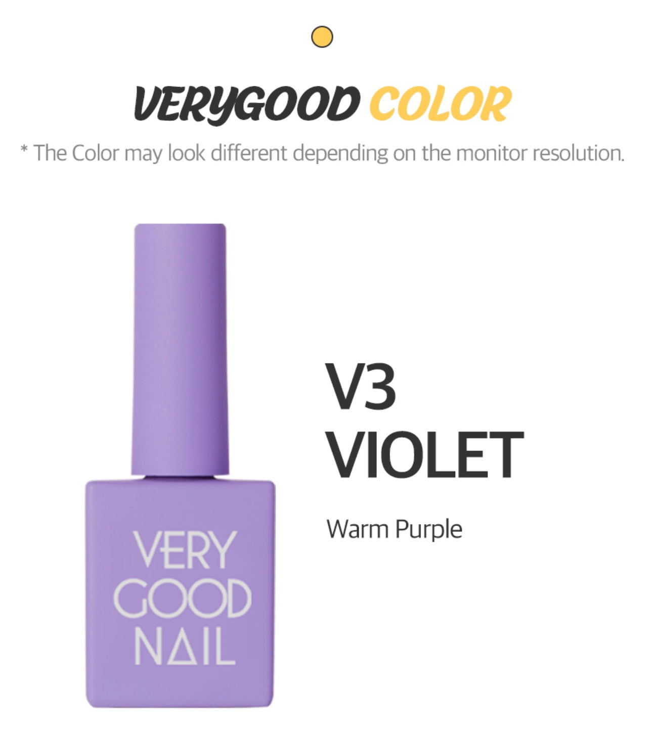 VERY GOOD NAIL V3 violet