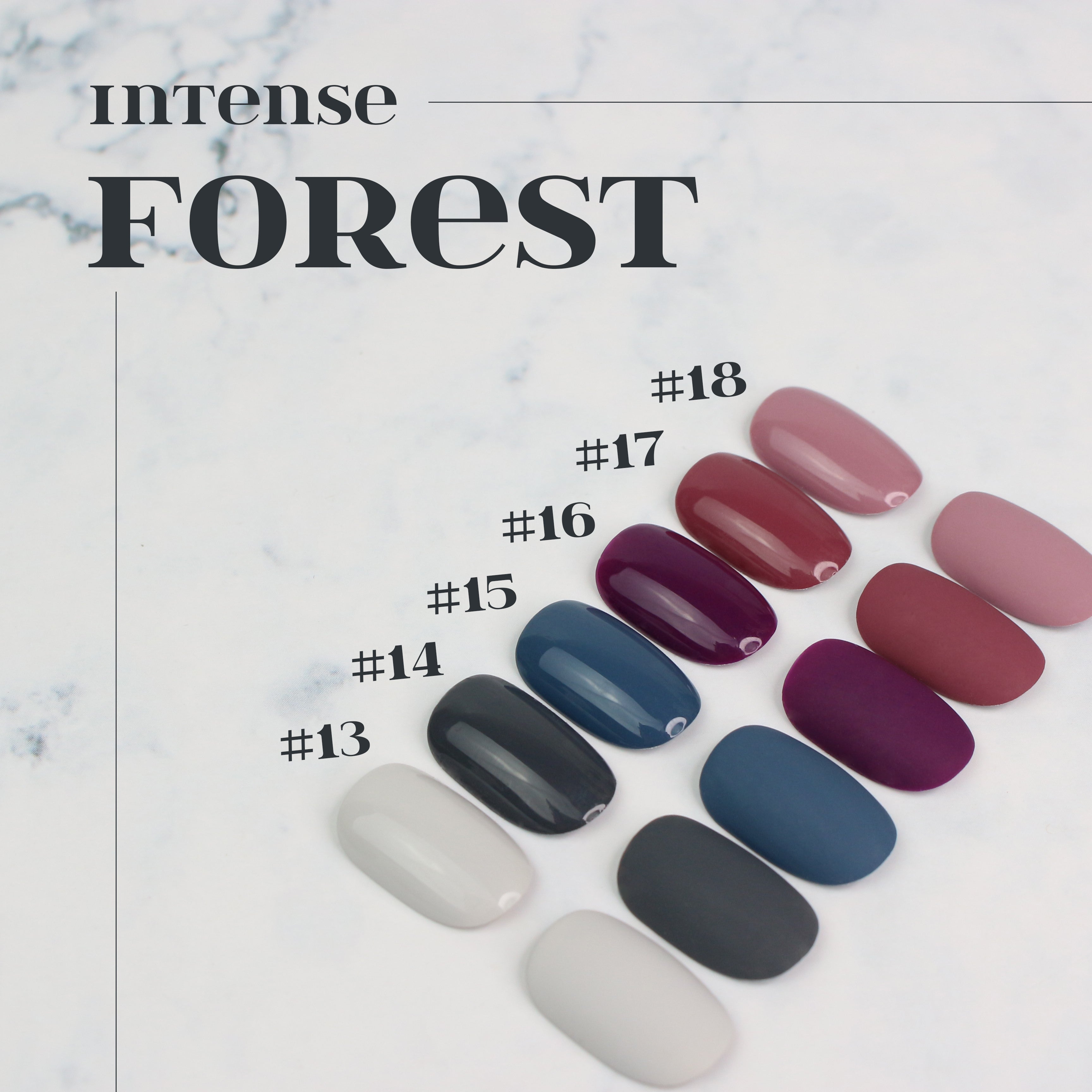 BLANC DE BLUE intense forest collection INDIVIDUAL