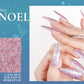 AURORA QUEEN tapis blanc glitter gel individual/set