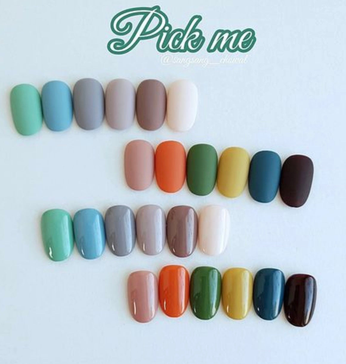 PICK ME GEL autumn collection Individual / collection