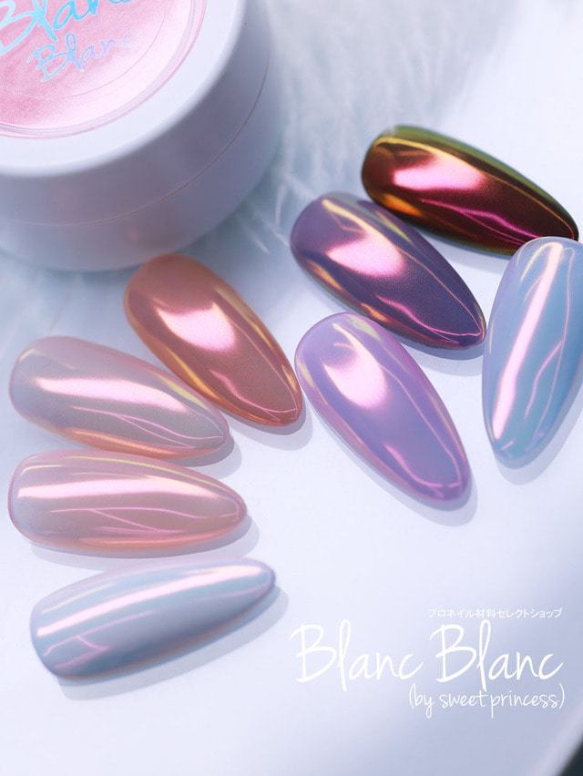 BLANC BLANC sweet peach dream chrome powder w55