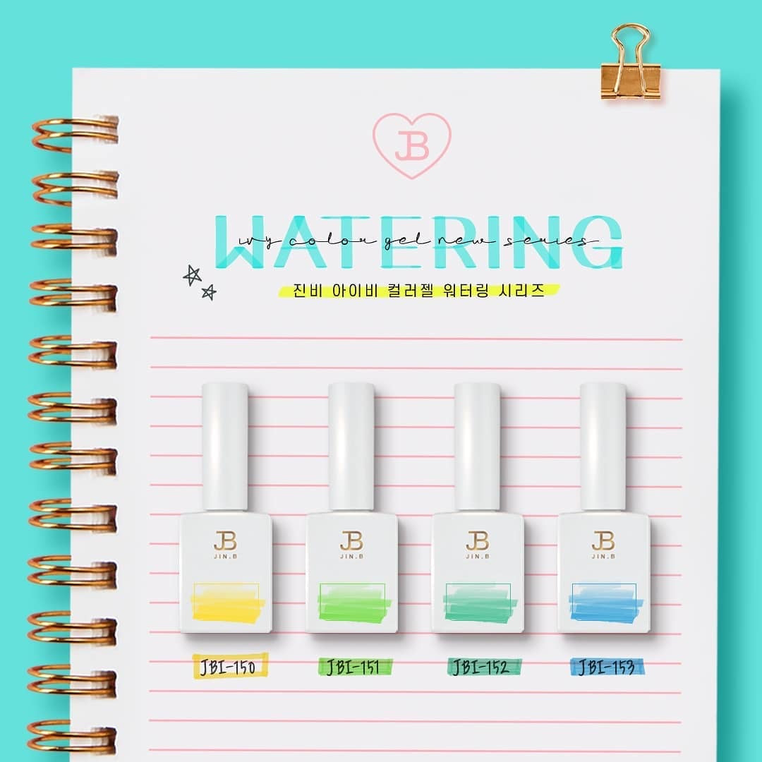 JIN.B watering 12pc jelly gel collection