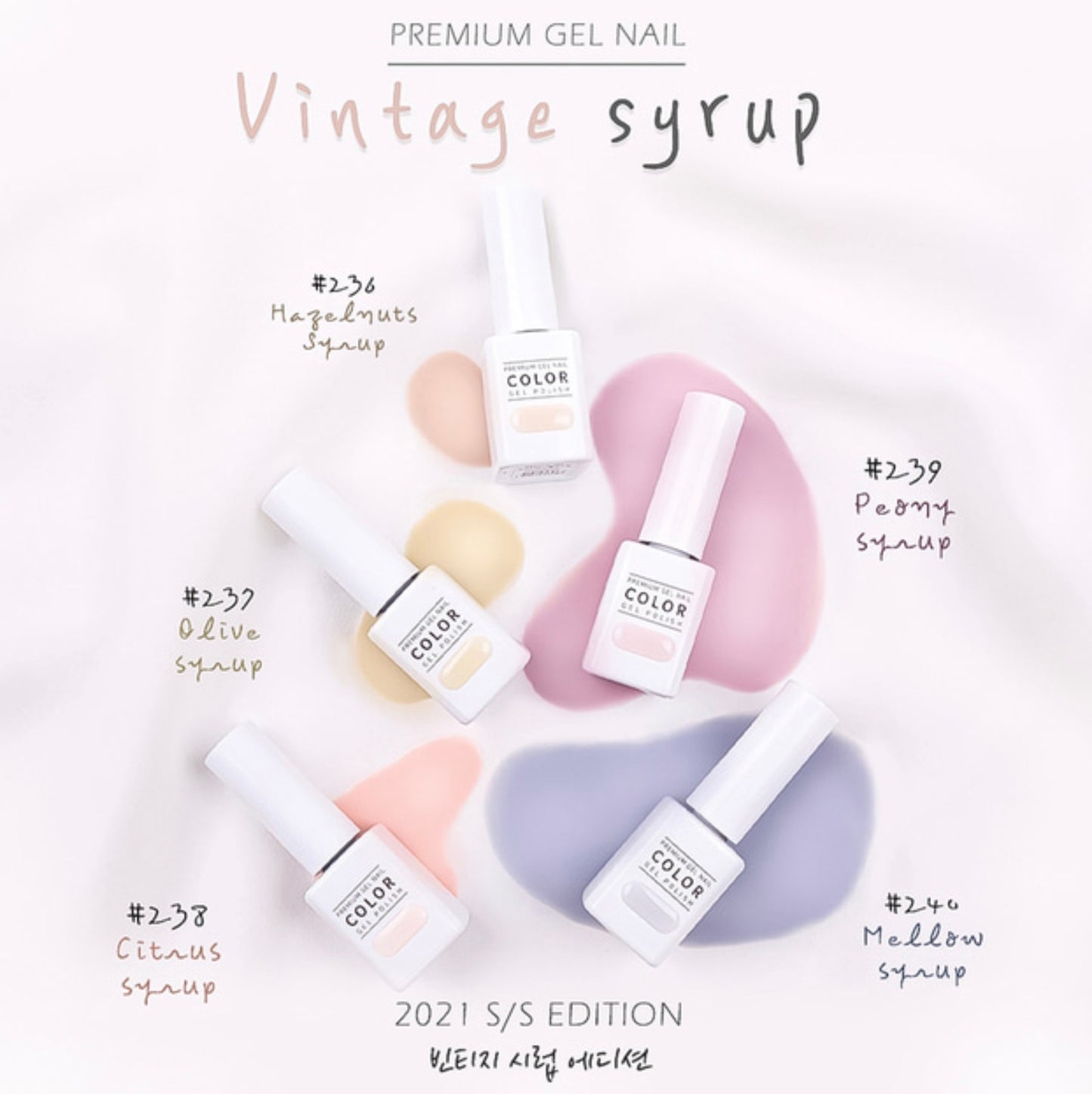THE GEL Vintage syrup collection