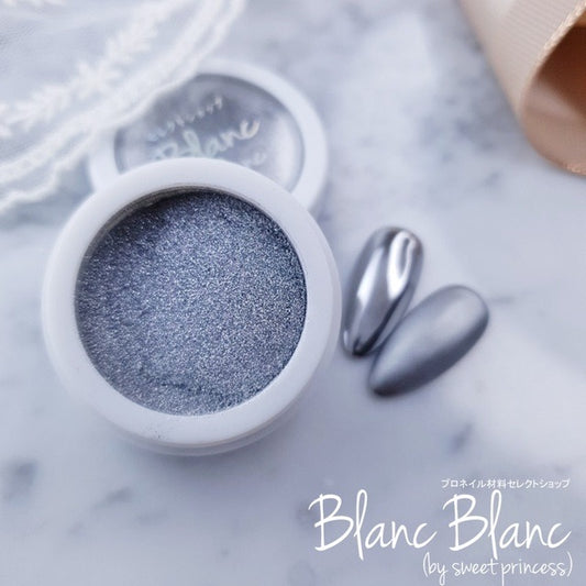 BLANC BLANC sterling silver chrome powder W37