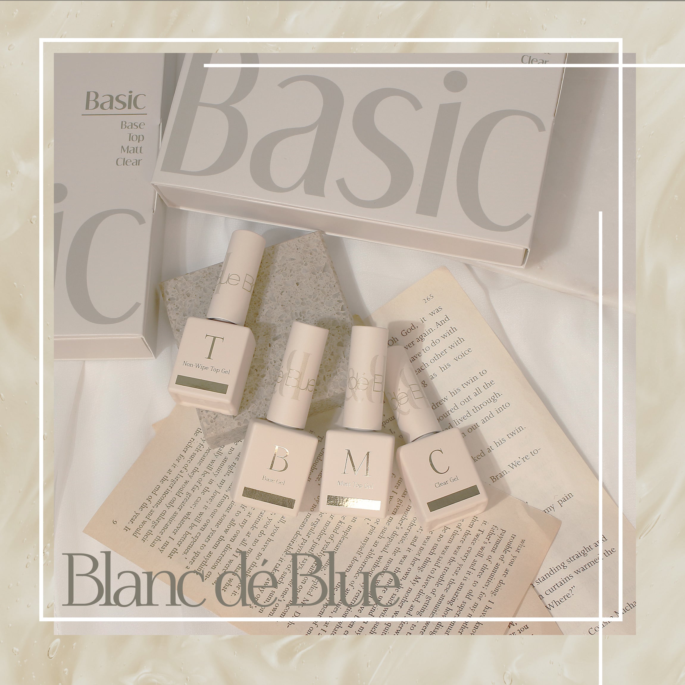 BLANC DE BLUE Basic (top base clear matte)