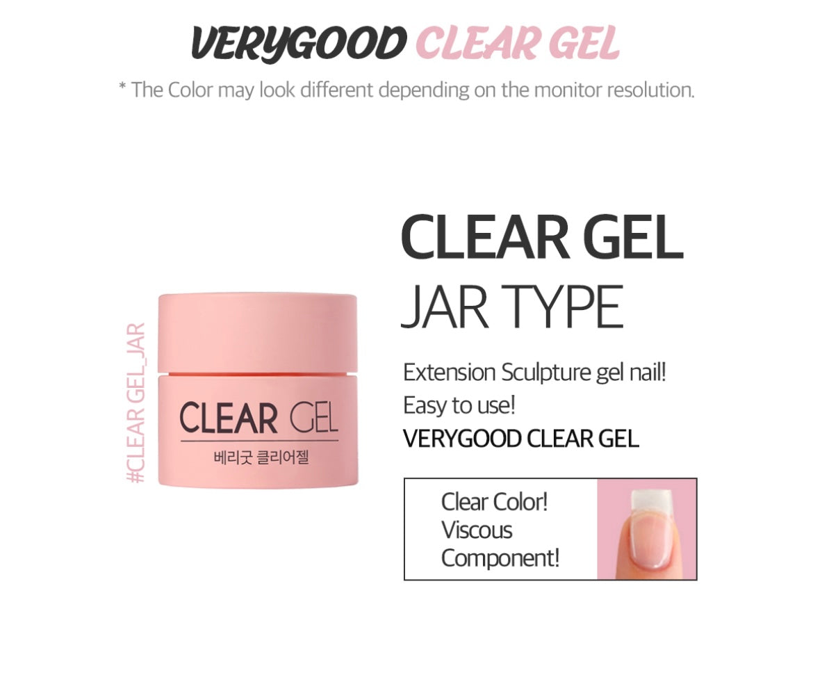 VERY GOOD NAIL clear gel jar type - extensions