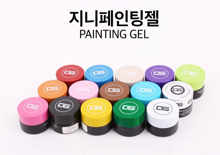 DGEL X JINI painting gel 15pc set