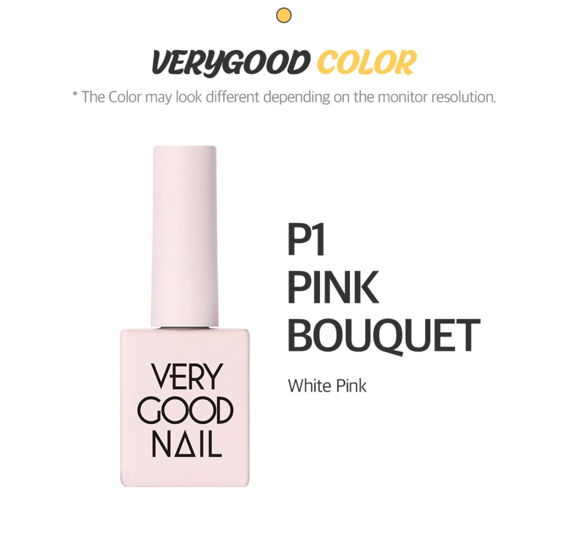 VERY GOOD NAIL P1 pink bouquet