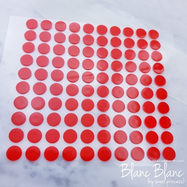 BLANC BLANC double sided clear dot tape 100pc