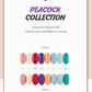 VERY GOOD NAIL peacock 8pc collection