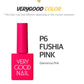 VERY GOOD NAIL P6 fushia pink