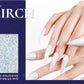 AURORA QUEEN tapis blanc glitter gel individual/set